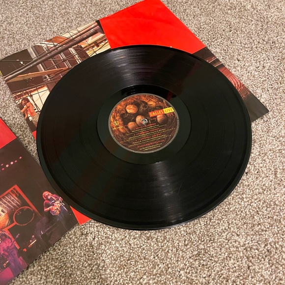 The Eagles Live Original Pressing - Picture 4 of 4